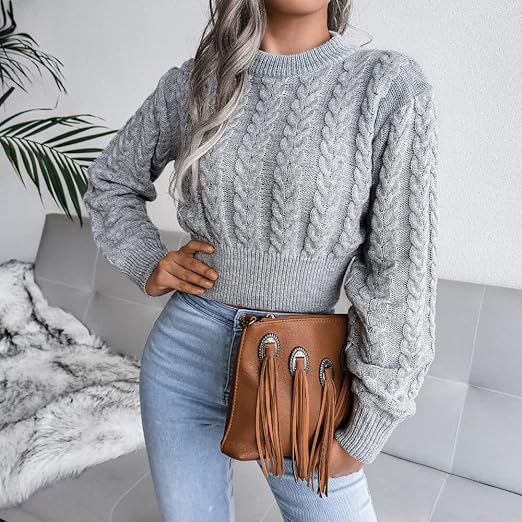 Ava | Cable Knit Sweater