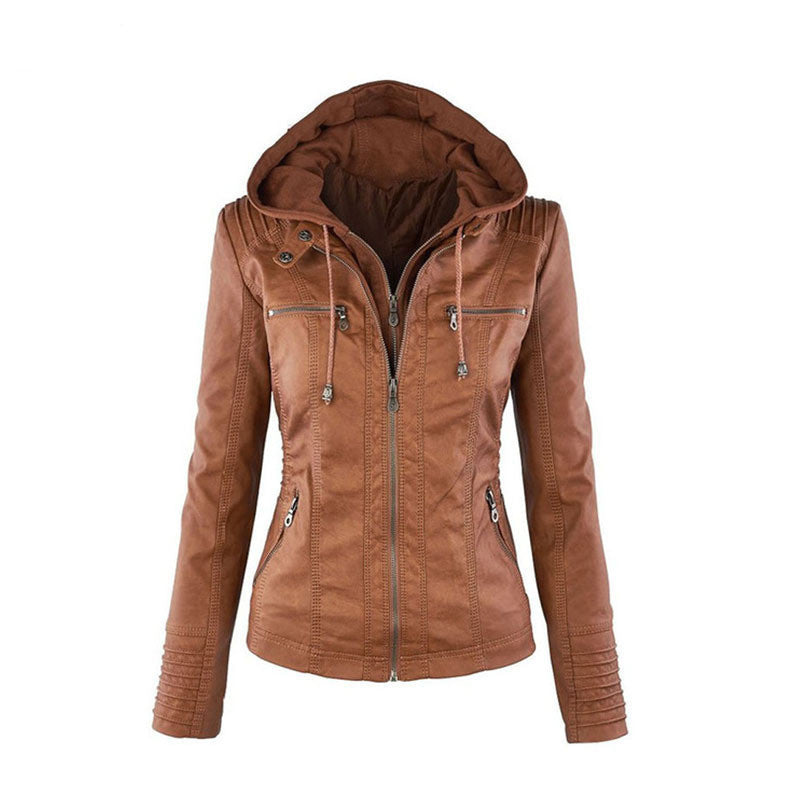 Viviana™ - Zip-Up Moto Jacket