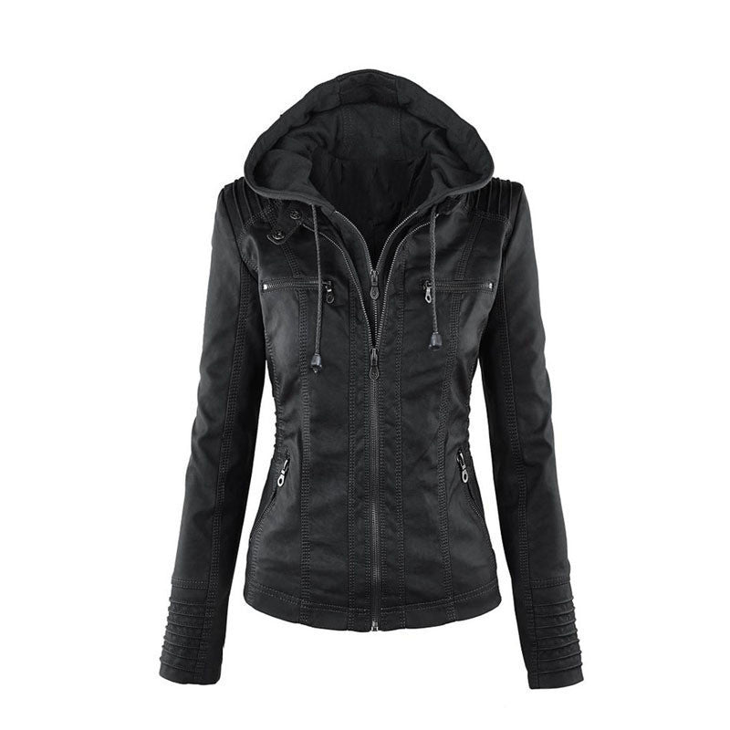 Viviana™ - Zip-Up Moto Jacket