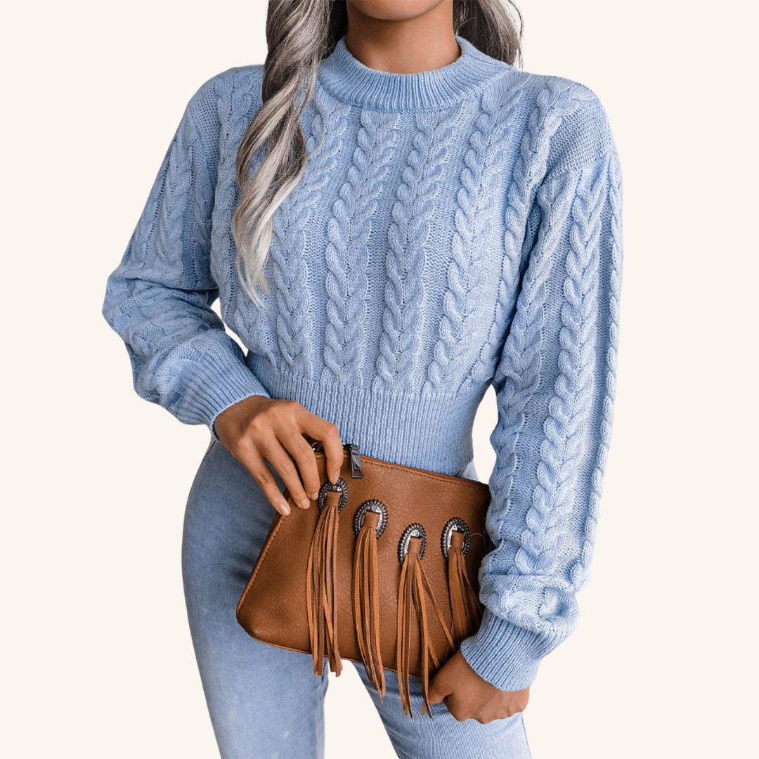 Ava | Cable Knit Sweater