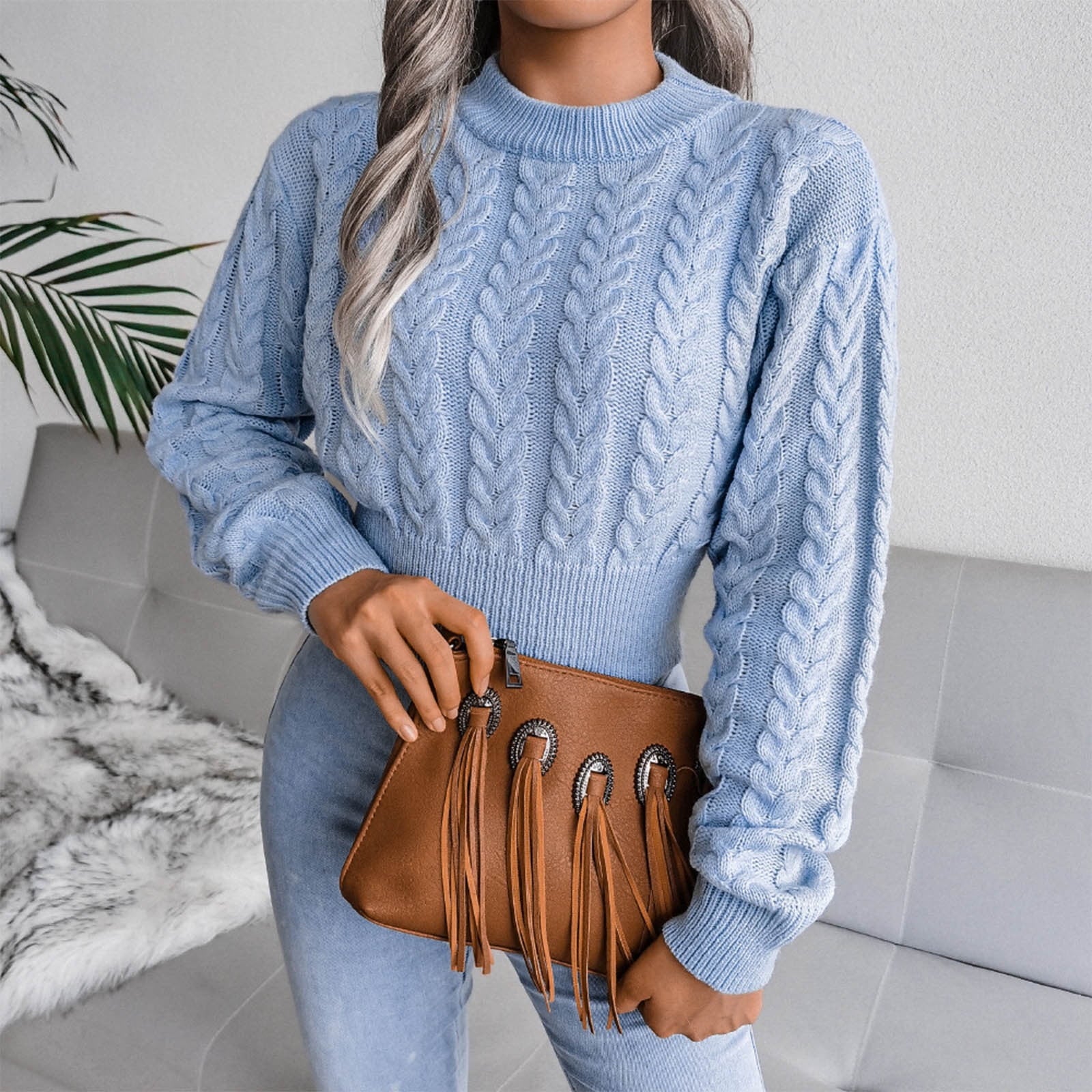 Ava | Cable Knit Sweater